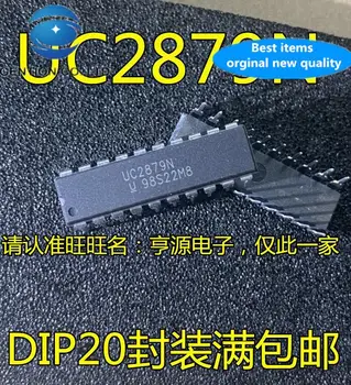 10шт 100% оригинален нов UC2879 UC2879N DIP20 foot switch контрол