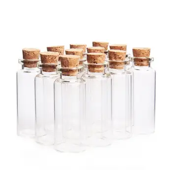 20 МЛ corkboard банка стъклени бутилки направи си САМ бижута мини сувенири съобщение стъклена бутилка бутилка запушва малките стъклени бутилки, буркани SN588