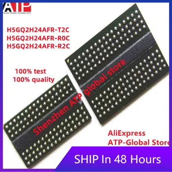 (4 бр) 100% тест е много добър продукт H5GQ2H24AFR-T2C H5GQ2H24AFR-R0C H5GQ2H24AFR-R2C реболл с топки чип