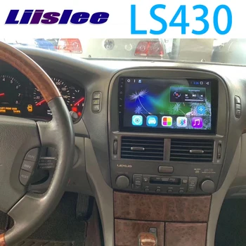 LiisLee Автомобилен Мултимедиен GPS Hi-Fi Аудио Стерео Радио За Lexus LS 430 LS430 XF30 2000 ~ 2006 Оригинален Стил CarPlay Навигация NAVI