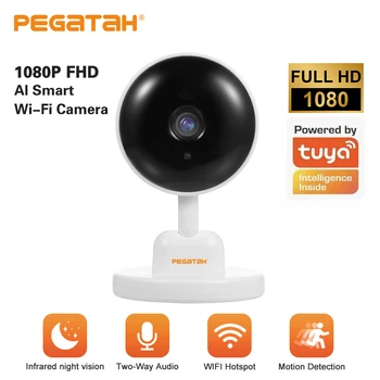 PEGATAH 2MP/3MP за Видео Детски Монитор 2,4 G Безжична С 2-Бандов Аудио Разговор Нощно Виждане за Наблюдение на Детска Бавачка Камера за Сигурност