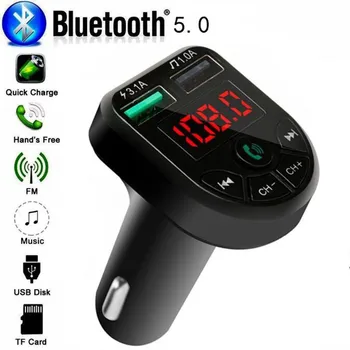 Автомобилен Bluetooth 5,0 FM-Предавател USB Зарядно Устройство За Mini Cooper R52 R53 R55 R56 R58 R59 R60 R61 Paceman Clubman и Countryman coupe