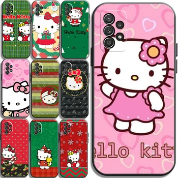 Коледни Калъфи за телефони Hello Kitty за Xiaomi Redmi Note 8T 8Pro 2021 7 8 8A 7A 8 Pro Делото от Мека TPU Funda