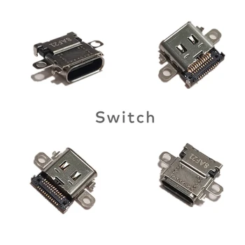 Оригинален порт За зареждане на конзолата Nintendo Switch NS Порт за Зареждане Конектор за захранване Type-C Гнездото на зарядното устройство Не Премина Lite
