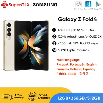 Оригинален смартфон Samsung Galaxy Z Fold4 5G SM-F9360 Snapdragon 8 + Gen 1 7,6 